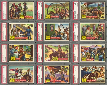 1956 Topps "Round-Up" Complete Set (80) - #4 on the PSA Set Registry! 